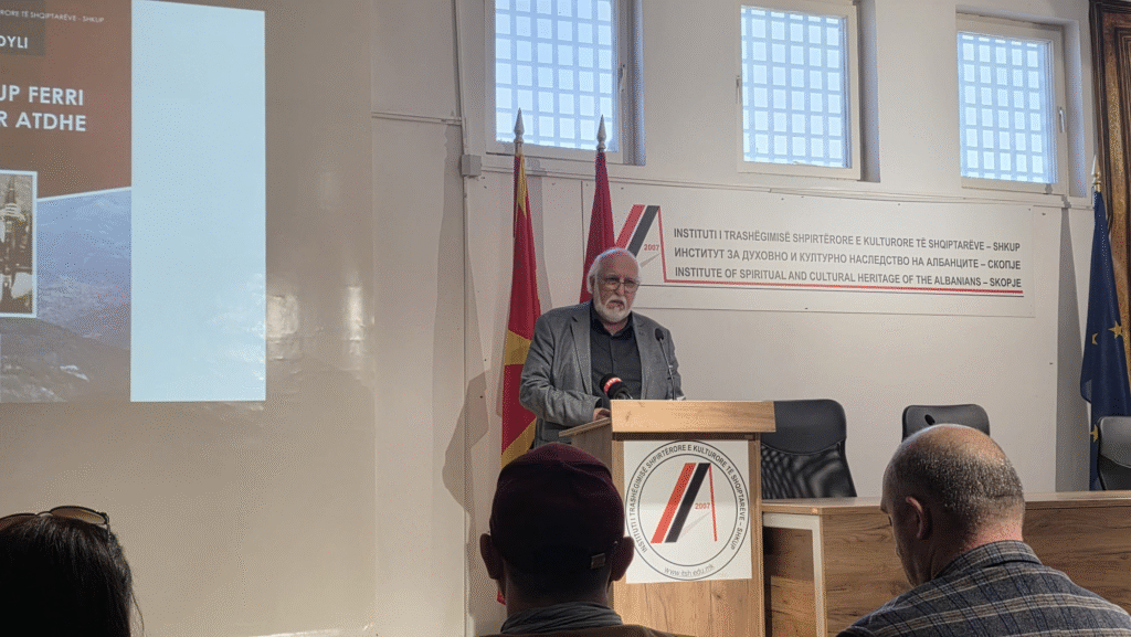 Skicë për portret  Ramiz Abdyli  arkitekti i kujtesës dhe gardiani i së vërtetës